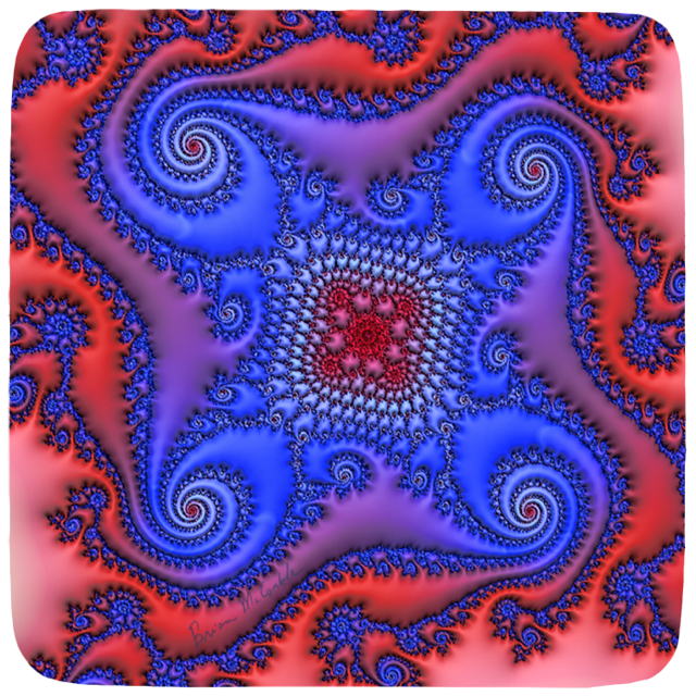 Red Pinwheel Fractal (image for) Red Pinwheel Fractal